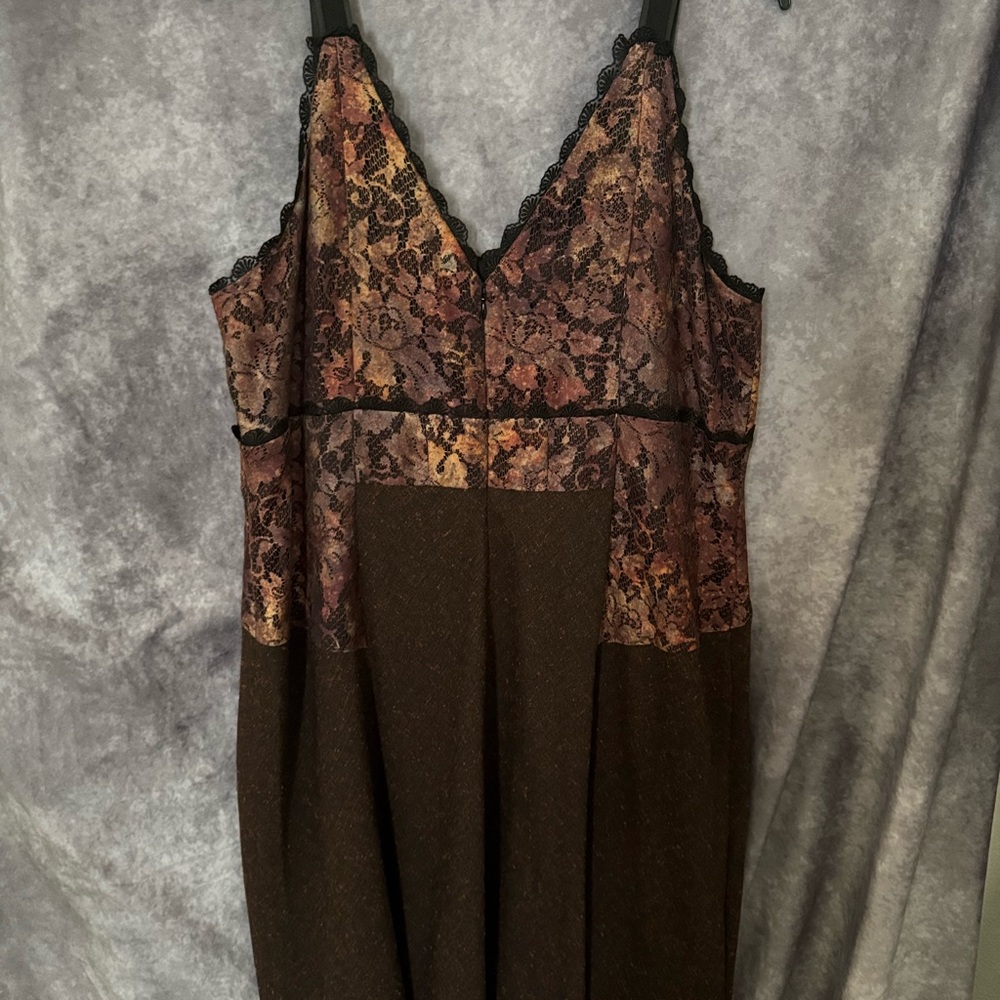 Lane Bryant Brown Dress by Isabel Toledo.
